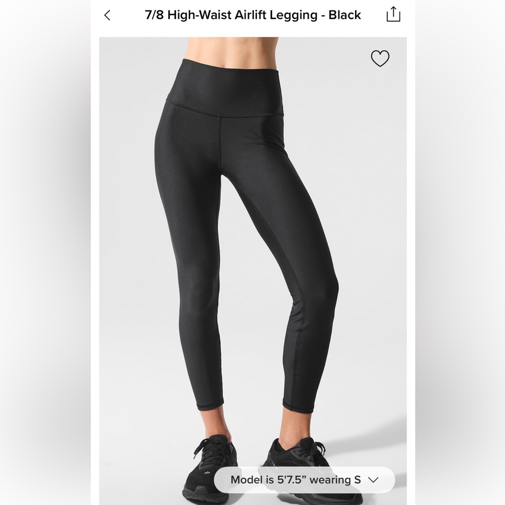 Alo Yoga 7/8 High-Waist Airlift Legging